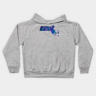 Massachusetts: The Bay State Kids Hoodie